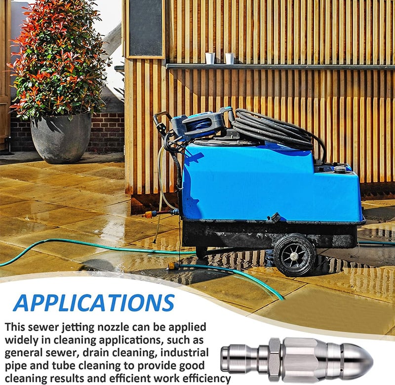 Quick Connect Stainless Nozzle Set