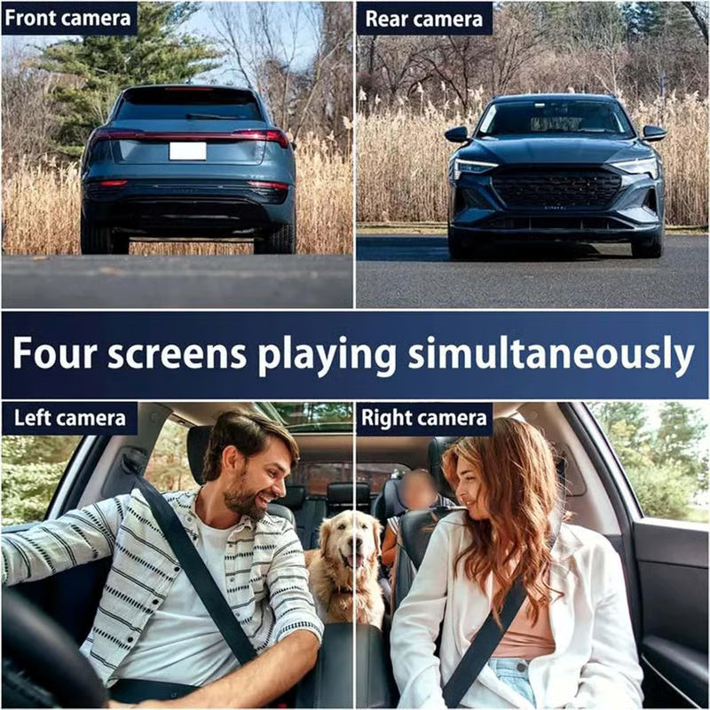 🚘LAST DAY 49％ OFF - Full View Car Dashcam System (Buy More Save More)🔥