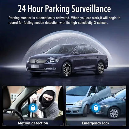 🚘LAST DAY 49％ OFF - Full View Car Dashcam System (Buy More Save More)🔥