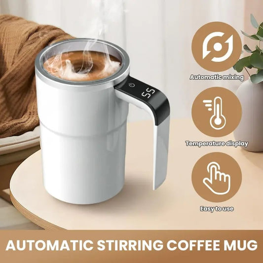 The second item is 60% off💥Electric coffee mug with a built-in LCD thermometer, perfect for brewing coffee, milk, cocoa, etc.