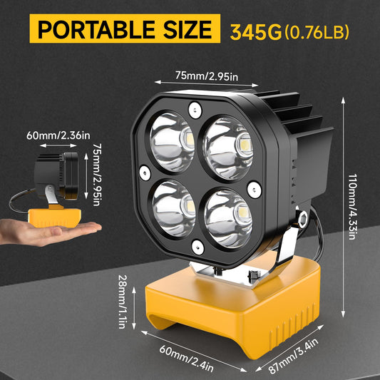 2026 Outdoor Essentials💥  20V Battery Cordless Work Light