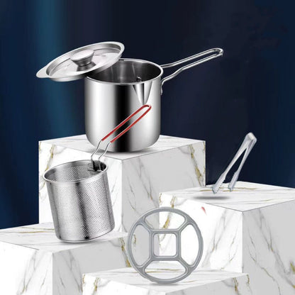 🎉Exclusive offer for our fans! Limited-time low price!🎁Household stainless steel fryer