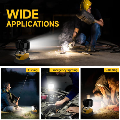 2026 Outdoor Essentials💥  20V Battery Cordless Work Light